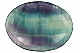 Purple Fluorite Worry Stones - 1.5" Size - Photo 3